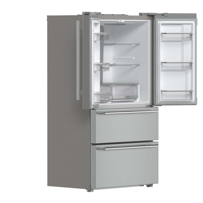 Forno Alta Moena 36" French Door Refrigerator, 19.2 Cu.Ft., Counter Depth, Ice Maker FORNO