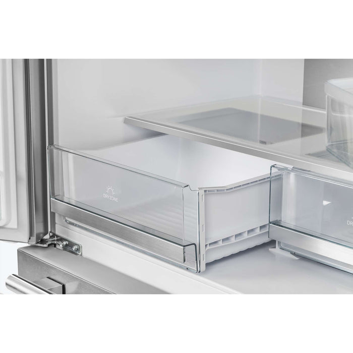 Forno Alta Moena 36" French Door Refrigerator, 19.2 Cu.Ft., Counter Depth, Ice Maker FORNO