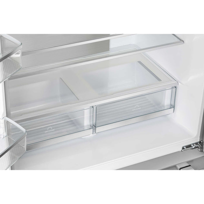 Forno Alta Moena 36" French Door Refrigerator, 19.2 Cu.Ft., Counter Depth, Ice Maker FORNO