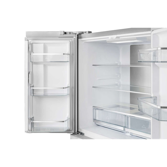 Forno Alta Moena 36" French Door Refrigerator, 19.2 Cu.Ft., Counter Depth, Ice Maker FORNO