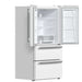 Forno Moena Espresso 36" French Door Refrigerator in White, 19.2 cu. ft FORNO