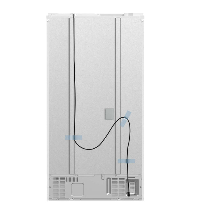 Forno Moena Espresso 36" French Door Refrigerator in White, 19.2 cu. ft FORNO