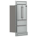 Forno Moena 36" French Door 19.2 cu. ft Stainless Steel Refrigerator, with Modern Decorative Grill - 40" Wide FORNO