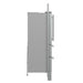 Forno Moena 36" French Door 19.2 cu. ft Stainless Steel Refrigerator, with Decorative Grill - 40" Wide FORNO