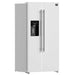 Forno Salerno Espresso 36" Side-by-Side White Refrigerator 20 cu.ft FORNO