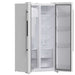 Forno Salerno Espresso 36" Side-by-Side White Refrigerator 20 cu.ft FORNO