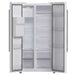 Forno Salerno Espresso 36" Side-by-Side White Refrigerator 20 cu.ft FORNO