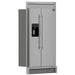 Forno Salerno 36" Built-in Stainless-Steel Refrigerator 20 cu. ft with Decorative Grill - 40 " Wide FORNO