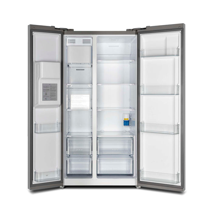 Forno Salerno 36" Built-in Stainless-Steel Refrigerator 20 cu. ft with Decorative Grill - 40 " Wide FORNO