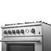 Giovanni 30-inch Gas Range Stainless Steel, 5 Burners 67,000 BTU, 4.32 cu.ft. Convection Oven FORNO