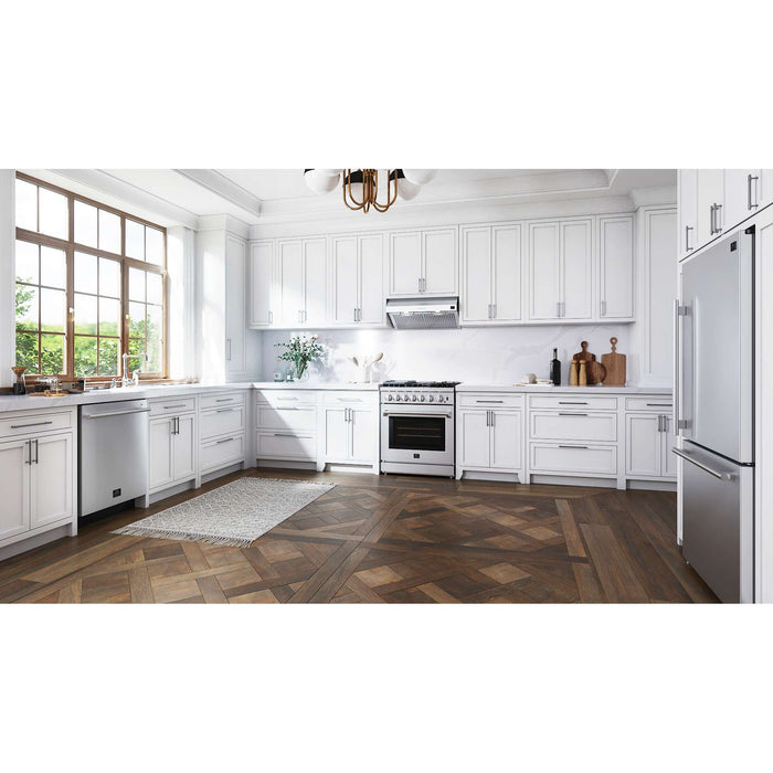 Forno Bari Espresso 30" Under Cabinet Range Hood in Stainless-Steel FORNO