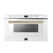Forno Espresso Capoliveri 24" Microwave Drawer in White FORNO