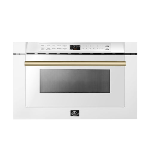 Forno Espresso Capoliveri 24" Microwave Drawer in White FORNO