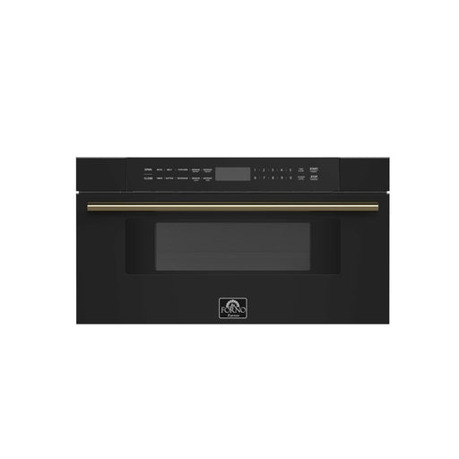 Capoliveri Espresso Black 30 Inch 1000 Watts Microwave Drawer 1.2 cu.ft. FORNO