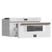 Capoliveri Espresso White 30 Inch 1000 Watts Microwave Drawer 1.2 cu.ft. FORNO