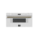 Capoliveri Espresso White 30 Inch 1000 Watts Microwave Drawer 1.2 cu.ft. FORNO