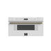 Capoliveri Espresso White 30 Inch 1000 Watts Microwave Drawer 1.2 cu.ft. FORNO