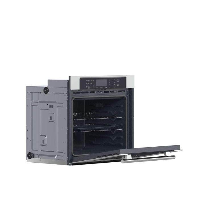 Villarosa 30" Electric Wall Oven, 5.0 cu.ft., Stainless Steel, Air-fry, Glass Touch Controls, Auto Cooking & Steam Cleaning FORNO