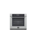 Villarosa 30" Electric Wall Oven, 5.0 cu.ft., Stainless Steel, Air-fry, Glass Touch Controls, Auto Cooking & Steam Cleaning FORNO