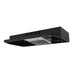 Forno Cappa 30" Under Cabinet Range Hood in Black, 200 CFM, Convertible FORNO