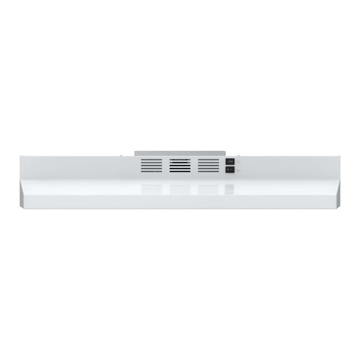 Forno Cappa 30" Under Cabinet Range Hood in White, 200 CFM, Convertible FORNO