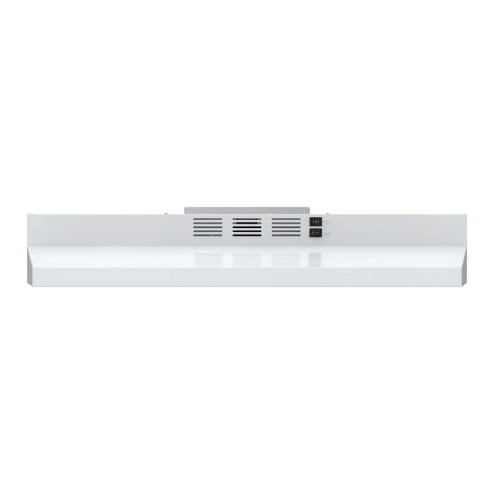 Forno Cappa 30" Under Cabinet Range Hood in White, 200 CFM, Convertible FORNO