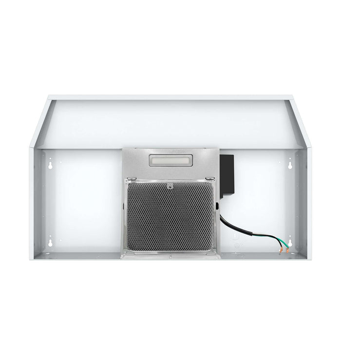 Forno Cappa 30" Under Cabinet Range Hood in White, 200 CFM, Convertible FORNO