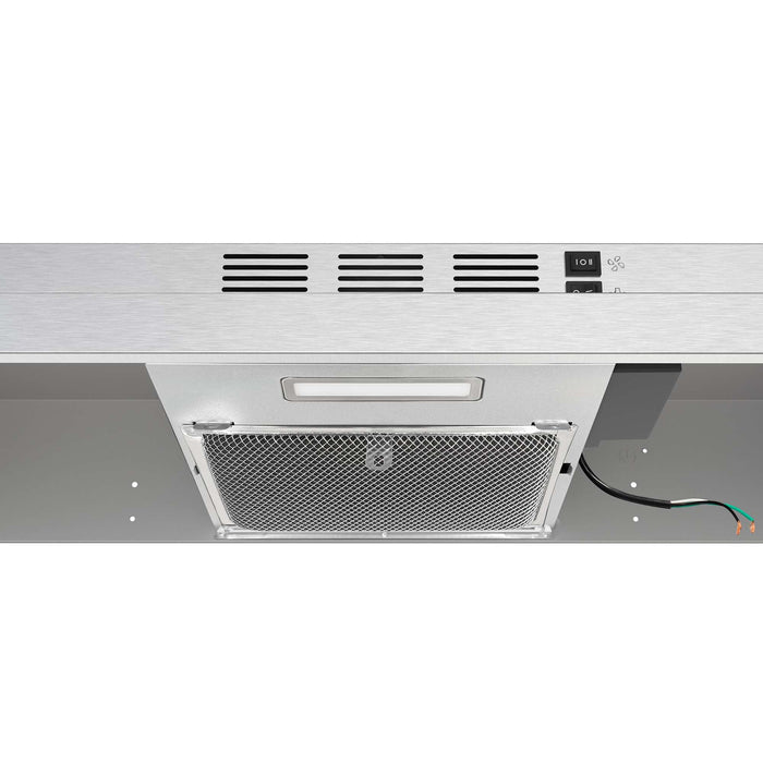 Forno Cappa 30" Under Cabinet Range Hood in Stainless-Steel, 200 CFM, Convertible FORNO