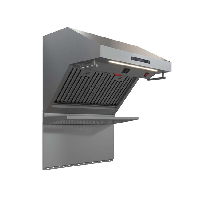 Forno Savona - 30" Wall Mount Range Hood Baffle Filter & Back Splash FORNO