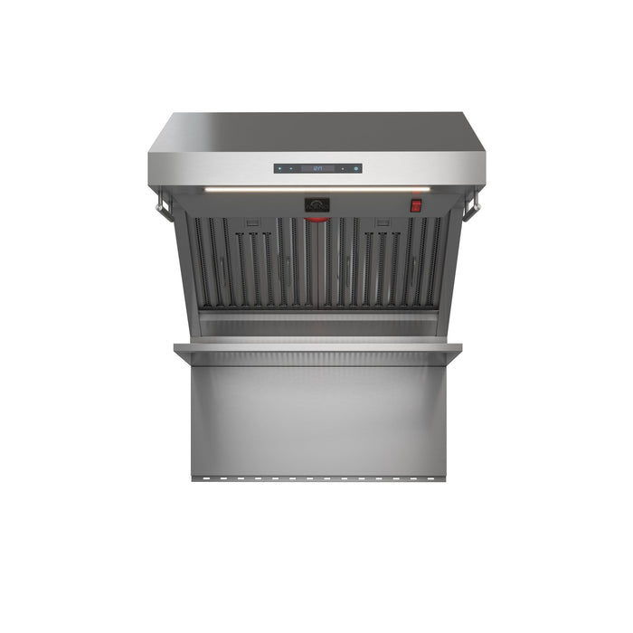 Forno Savona - 30" Wall Mount Range Hood Baffle Filter & Back Splash FORNO