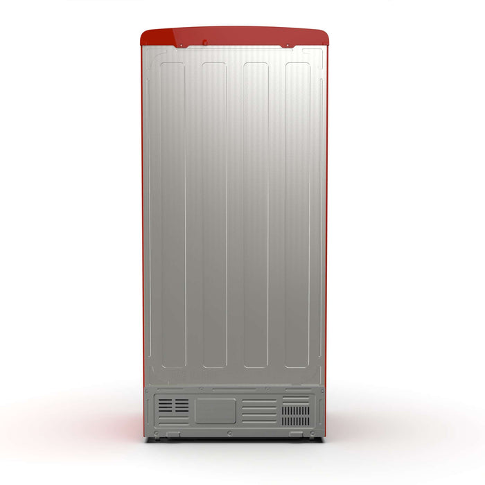 Forno Luigi 18 cu.ft. French Door Refrigerator Red, Handle-Free Design FORNO