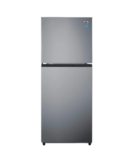 Summit 24" Wide Top Mount Refrigerator-Freezer Stainless Steel