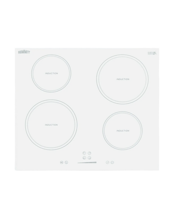 Summit 24" Wide 208-240V 5-Zone Induction Cooktop Summit Appliance