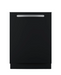 Summit 24" Wide Built-In Dishwasher, ADA Compliant, Black Summit Appliance