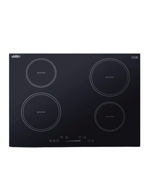 Summit 30" Wide 208-240V 5-Zone Induction Cooktop Black Summit Appliance