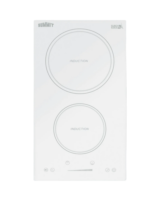 Summit 12" Wide 208-240V 5-Zone Induction Cooktop Summit Appliance