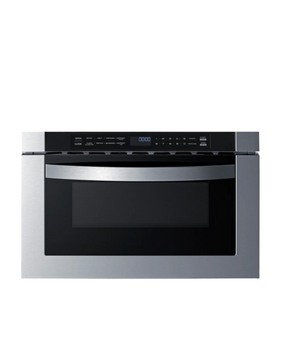 Summit 24" Wide Built-In Drawer Microwave Summit Appliance