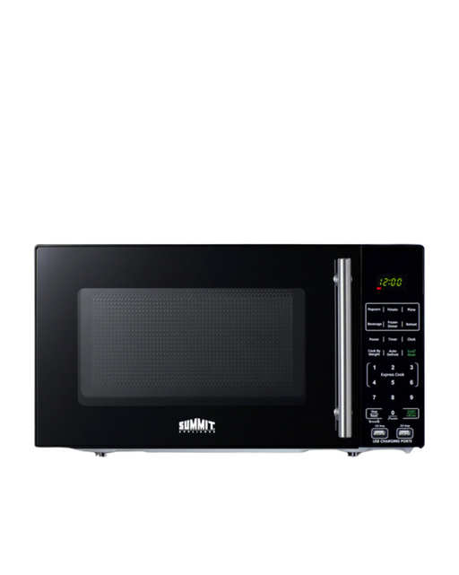 Summit Compact Microwave with USB Ports and Allocator Summit Appliance