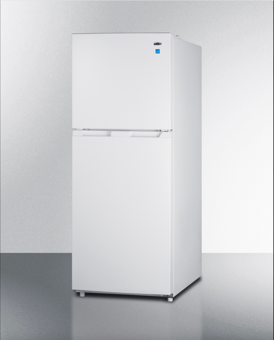 Summit 24" Wide Top Mount Refrigerator-Freezer White