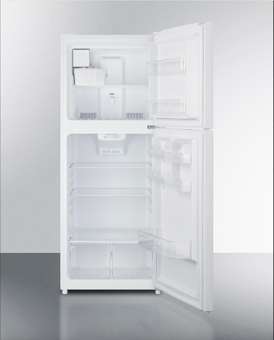 Summit 24" Wide Top Mount Refrigerator-Freezer White