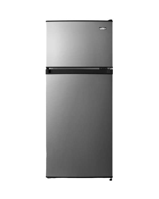 Summit 19" Wide Refrigerator-Freezer Stainless Steel
