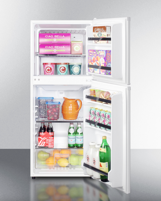 Summit 19" Wide Top Mount Refrigerator-Freezer