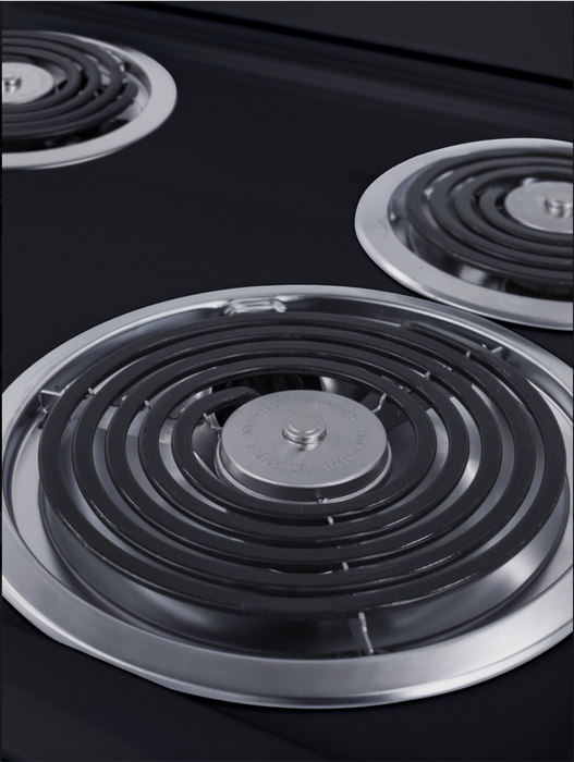 Summit 24" Wide Electric Coil Range Stainless Steel
