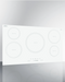 Summit 36" Wide 208-240V 5-Zone Induction Cooktop Summit Appliance