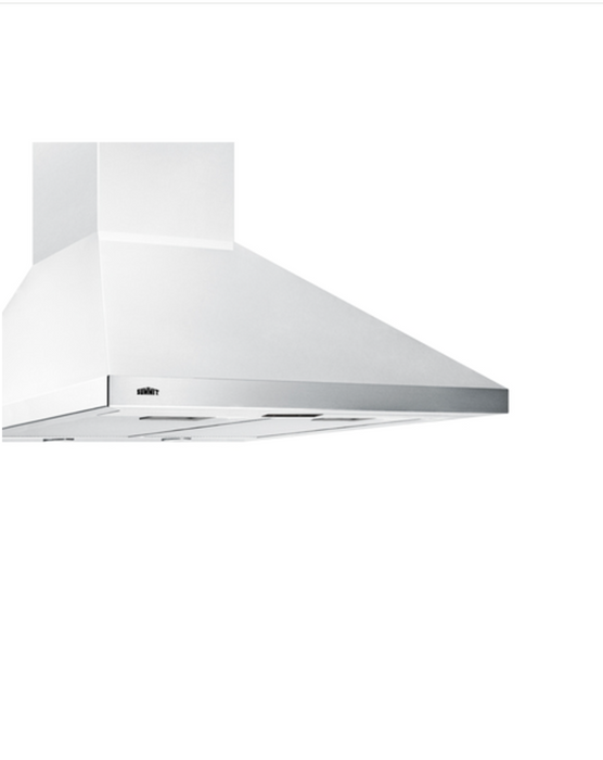 Summit 30" Wide Wall-Mounted Range Hood, ADA-Compliant Summit Appliance