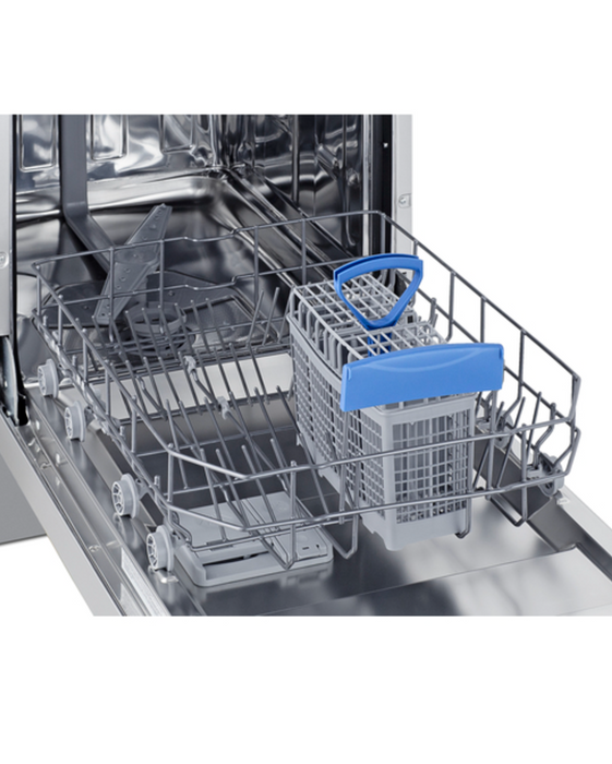 Summit 18" Wide Built-In Dishwasher, ADA Compliant, Stainless Steel Summit Appliance
