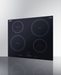 Summit 24" Wide 208-240V 5-Zone Induction Cooktop Black Summit Appliance