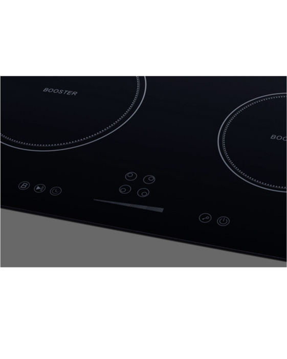 Summit 24" Wide 208-240V 5-Zone Induction Cooktop Black Summit Appliance