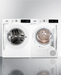 Summit Washer/Heat Pump Dryer Combination Stainless Steel Summit Appliance