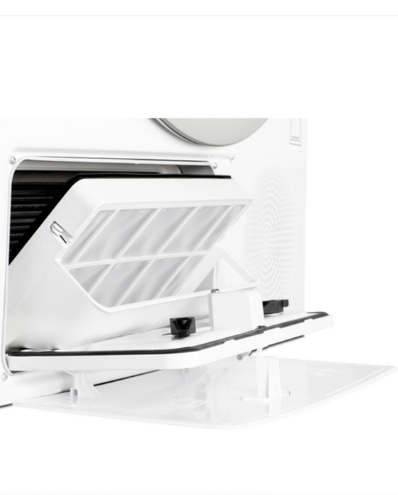 Summit Washer/Heat Pump Dryer Combination Stainless Steel Summit Appliance